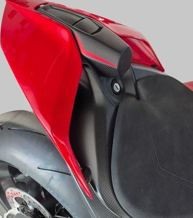 Carbon Fiber Rear Seat Side Panel Carbon Fiber Rear Seat Side Panel