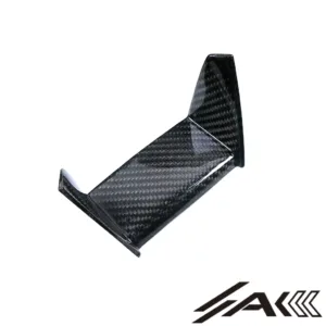AK Carbon 100% Dry Carbon Fiber Air Intake Trim Front Air Intake Panel Cover Fairing— Fits Yamaha R1 2020-2024