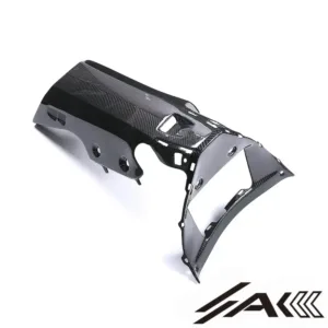 AK Carbon 100% Dry Carbon Fiber Belly Pan Lower Fairing Motorcycle— Fits Yamaha R1 2020-2024