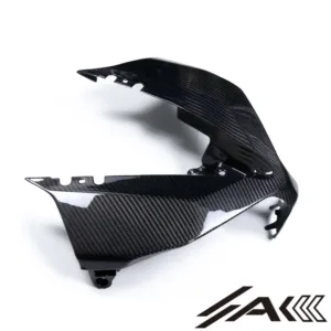AK Carbon 100% Dry Carbon Fiber Engine Clutch Cover—For Daytona 660 2024+