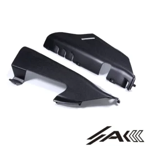 AK Carbon 100% Dry Carbon Fiber Exhaust Covers Lower Fairing—Fits for Ducati Panigale V4 / V4S 2025+