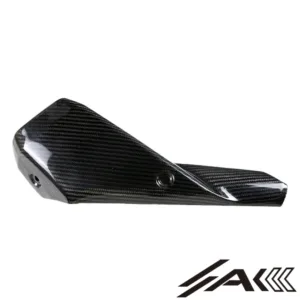 AK Carbon 100% Dry Carbon Fiber Exhaust Pipe Heat Shield Guard Cover—For Honda CBR650R 2024+