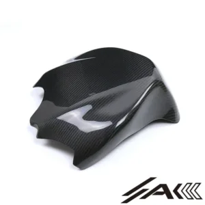 AK Carbon 100% Dry Carbon Fiber Extended Fuel Tank Cover—For Honda CBR650R 2024+