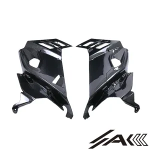 AK Carbon 100% Dry Carbon Fiber Frame Protector Guard Front Side Panels Cover—For Aprilia RS660 2021+