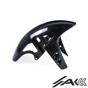 AK Carbon 100% Dry Carbon Fiber Front Fender Mudguard—Fits Yamaha R1 2020-2024
