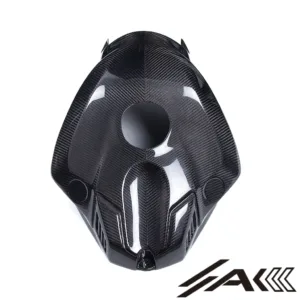 AK Carbon 100% Dry Carbon Fiber Full Tank Air Box Cover Kit— Fits Yamaha R1 2020-2024