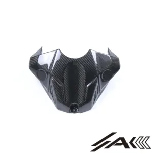 AK Carbon 100% Dry Carbon Fiber Gas Tank Front Airbox Cover Fairing Cowl— Fits Yamaha R1 2020-2024