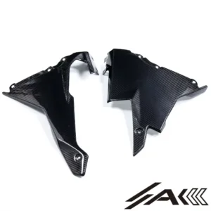 AK Carbon 100% Dry Carbon Fiber Lower Side Panels—For Triumph Daytona 660 2024+