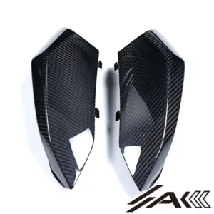 AK Carbon 100% Dry Carbon Fiber Rear Side Panels Tail Fairing—For Triumph Daytona 660 2024+