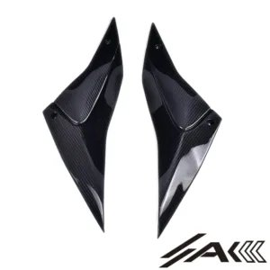 AK Carbon 100% Dry Carbon Fiber Side Panels Under Seat Tank Side—For Aprilia RSV4 2021+