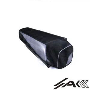AK Carbon 100% Dry Carbon Fiber Tail Pillion Seat Cover Cowl — Fits Yamaha R1 2020-2024