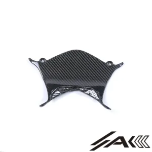 AK Carbon 100% Dry Carbon Fiber Tail Seat Center Panel Middle Undertail—Fits Yamaha R1 2020-2024