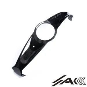 AK Carbon 100% Dry Carbon Fiber Tank Center Panel Cover—For Triumph Daytona 660 2024+