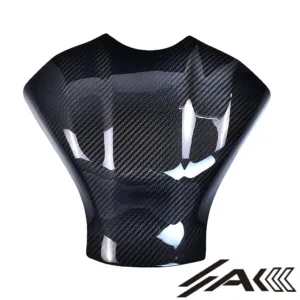AK Carbon 100% Dry Carbon Fiber YZF-R1 R1M Carbon Fiber Half Tank Cover Protector—Fits Yamaha R1 2020-2024