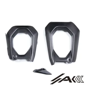 AK Carbon 100% Dry Carbon Fiber Swingarm Cover (DP Version)—Fits for Ducati Panigale V4 / V4S 2025+