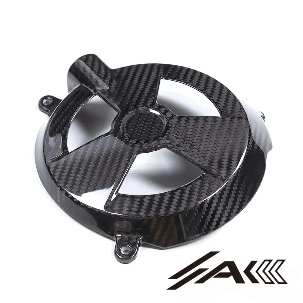 2025 Bmw M1000rr Carbon Clutch Cover Installed Perfect OEM fitment of AK Carbon clutch cover installed on 2025 BMW M1000RR