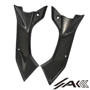 AK Carbon 100% Dry Carbon Fiber Dash Panel Side Covers Fairing—Fits For Yamaha R6 2017+