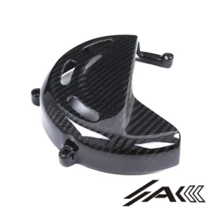 AK Carbon 100% Dry Carbon Fiber Dry Clutch Cover Guard (Smaller)—Fits for Panigale V4 V4S V4R 2022-2024