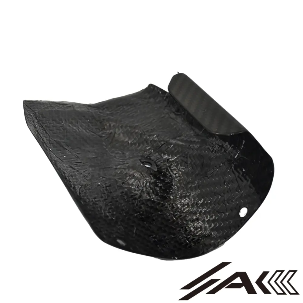 AK Carbon 100% Dry Carbon Fiber Exhaust Cover Muffler Pipe Heat Shield Guard—Fits For Yamaha R6 2017+ 5 AK Carbon 100 Dry Carbon Fiber Exhaust Cover Muffler Pipe Heat Shield Guard—Fits For Yamaha R6 2017 5