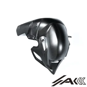 AK Carbon 100% Dry Carbon Fiber Exhaust Cover—Fits for Streetfighter V4 V4S 2025+