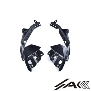 AK Carbon 100% Dry Carbon Fiber Front Headlight Cockpit Side Plate Fairing—Fits For Yamaha R6 2017+