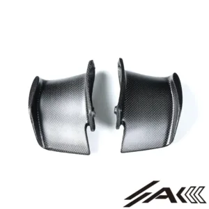 AK Carbon 100% Dry Carbon Fiber Front Lower Winglets—Fits for Streetfighter V4 V4S 2025+