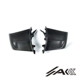 AK Carbon 100% Dry Carbon Fiber Front Upper Winglets—Fits for Streetfighter V4 V4S 2025+