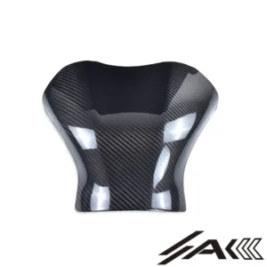 AK Carbon 100% Dry Carbon Fiber Fuel Gas Tank Cover Protector Guard Fairing—Fits For Yamaha R6 2017+