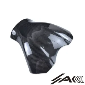 AK Carbon 100 Dry Carbon Fiber Fuel Gas Tank Cover Protector Guard Fairing—Fits For Yamaha R6 2017 5