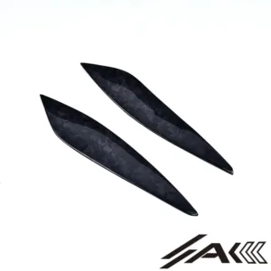 AK Carbon 100% Dry Carbon Fiber Fuel Gas Tank Side Trim Cover Fairing—Fits For Yamaha R6 2017+