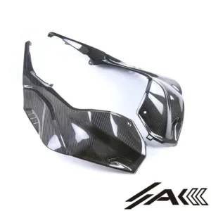 AK Carbon 100% Dry Carbon Fiber Fuel Tank Side Cover Side Panel (OEM Version)—Fits For BMW S1000RR 2025+