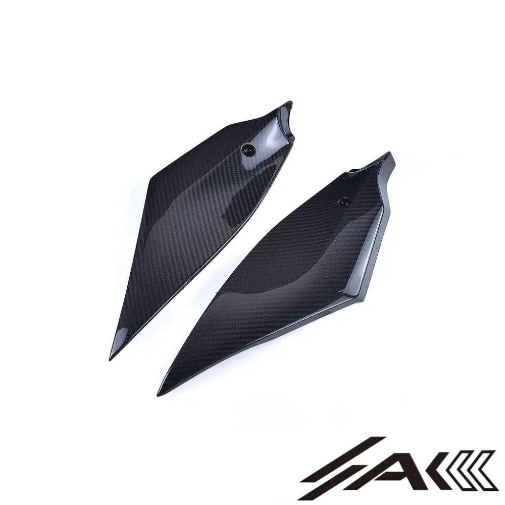 AK Carbon 100% Dry Carbon Fiber Gas Fuel Tank Side Panel Cover Fairing Motorcycle—Fits For Yamaha R6 2017+ 2 AK Carbon 100 Dry Carbon Fiber Gas Fuel Tank Side Panel Cover Fairing Motorcycle—Fits For Yamaha R6 2017 2