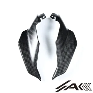AK Carbon 100% Dry Carbon Fiber Headlight Side Cover—Fits for Streetfighter V4 V4S 2025+