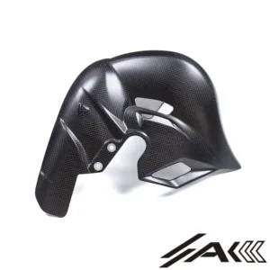 AK Carbon 100% Dry Carbon Fiber Heat Shield Exhaust Hood Protection Cover—Fits for Ducati Panigale V4 / V4S 2025+