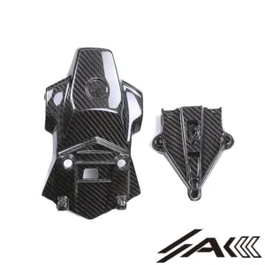 AK Carbon 100% Dry Carbon Fiber License Plate Holder—Fits For BMW S1000RR 2025+