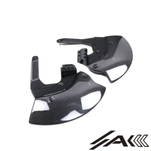 AK Carbon 100% Dry Carbon Fiber Radiator Front Wheel Brake Caliper Cover—Fits For BMW M1000RR 2025+