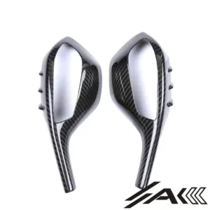 AK Carbon 100% Dry Carbon Fiber Rear View Mirror Covers—Fits For BMW S1000RR 2025+
