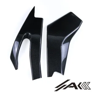 AK Carbon 100% Dry Carbon Fiber Swing Arm Protective Cover—Fits For Yamaha R6 2017+