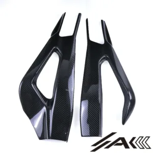 AK Carbon 100% Dry Carbon Fiber Swingarm Covers Protectors Style A—Fits For BMW M1000RR 2025+