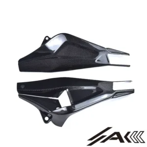 AK Carbon 100% Dry Carbon Fiber Swingarm Covers Protectors Style B—Fits For BMW M1000RR 2025+