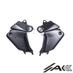 AK Carbon 100% Dry Carbon Fiber Tank Side Panels Cover—Fits for Ducati Panigale V4 / V4S 2025+