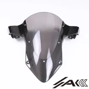 AK Carbon 100% Dry Carbon Fiber Windscreen Front Windshield—Fits For BMW S1000RR 2025+