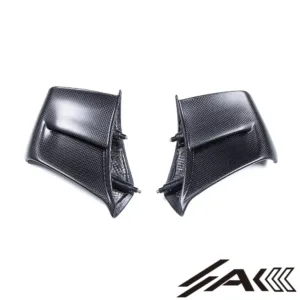 AK Carbon 100% Dry Carbon Fiber Winglets Fix Wings Fairing—Fits for Ducati Panigale V4 / V4S 2025+