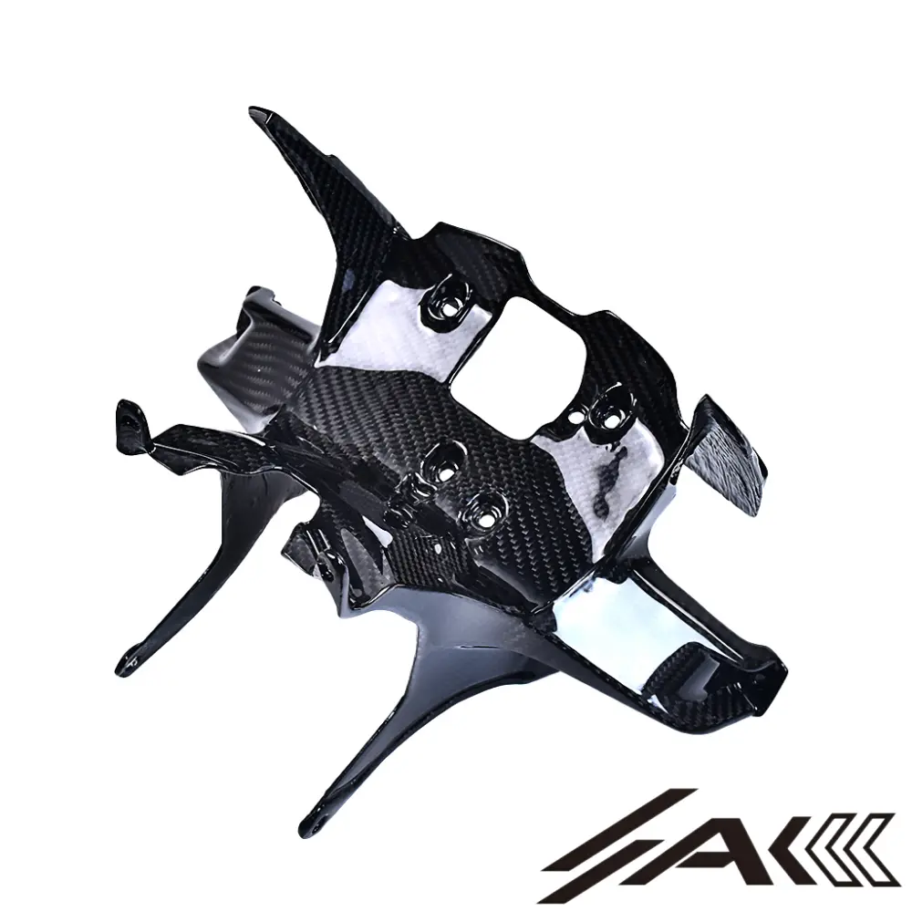 for-ducati-panigale-v4-v4s-dry-carbon-fiber-front-lamp-bracket-ak-carbon for ducati panigale v4 v4s dry carbon fiber front lamp bracket ak carbon