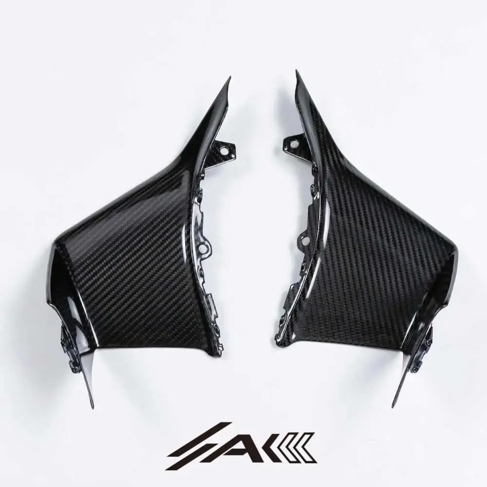 AK 2025 BMW S1000RR Dry Carbon Fiber Upper Inner Winglets Texture AK 2025 BMW S1000RR Dry Carbon Fiber Upper Inner Winglets Texture