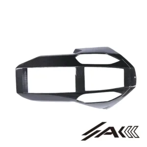 BMW M1000RR Carbon Fiber Belly Pan Extended Lower Spoiler Installed