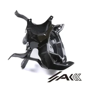 BMW M1000RR Carbon Fiber Dashboard Bracket Front Holder Motorcycle Fairing Installed