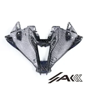 BMW S1000RR Carbon Fiber AirIntake Front Nose Fairing Front Inner Panel Installed
