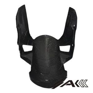 BMW S1000RR Carbon Fiber Front Fender Hugger Mudguard Installed