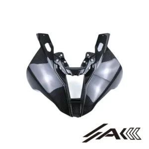BMW S1000RR Carbon Fiber Headlight Nose Cowl Front Fairing In One Piece Main